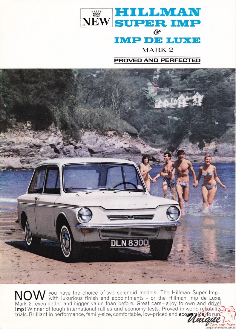 1965 Hillman Imp Mark 2 Brochure Page 7